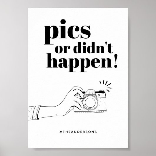 愛のサインの写真を取得するか、または起こらなかったサイン ポスター (正面)