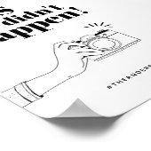 愛のサインの写真を取得するか、または起こらなかったサイン ポスター (角)