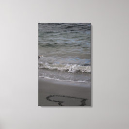 愛のシギ キャンバスプリント