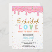 愛のシャワー招待状 招待状 (正面/裏面)