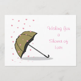 愛のシャワー。