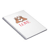 愛のシンボルや象徴 ノートブック (右側)