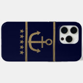 愛のシンボル、金のアンカー Case-Mate iPhoneケース (裏面 (横))
