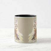 愛のシール非常に多くの私おもしろい引用文マグ マグカップ (中央)