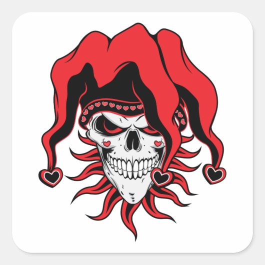 愛のジェスター スクエアシール (正面)