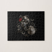 愛のスカル ジグソーパズル (横)