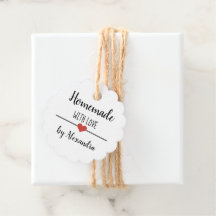 愛のスクリプトと自家製のシンプル白カスタムい