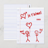 愛のスケッチ帳 ポストカード (正面/裏面)