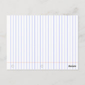 愛のスケッチ帳 ポストカード (裏面)