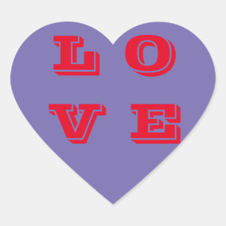 愛のステッカーとラベル ハートシール