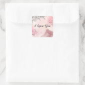 愛のステッカー スクエアシール (バッグ)