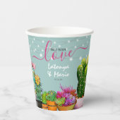 愛のタコ・フィエスタ シャワーパーティ 紙コップ (正面)