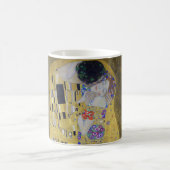 愛のタペストリー：バレンタインによる金ゴールドのキス コーヒーマグカップ (中央)