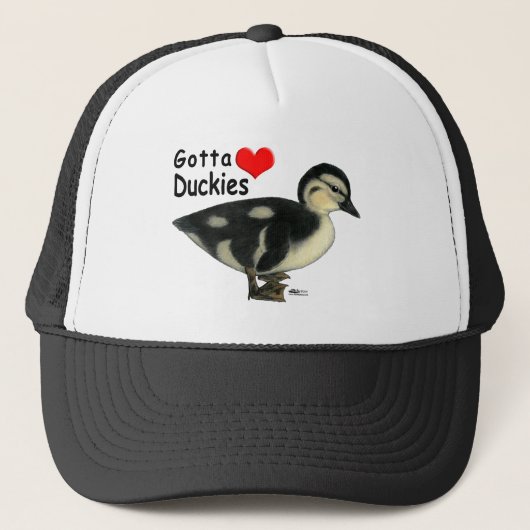 愛のダッキー（アヒルちゃん） キャップ (正面)
