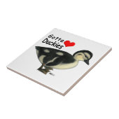 愛のダッキー（アヒルちゃん） タイル (側面)