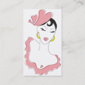 愛のダンス。 名刺 (裏面)