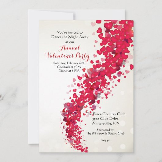 愛のチャンネル招待状 招待状 (正面)