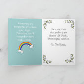 愛のチョコレートラブラドールの天使 カード (内部)