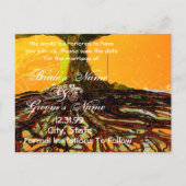 愛のツリーのルーツを保存する 案内ポストカード (裏面)