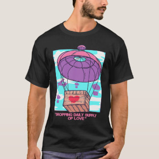 愛のデイリーサプライ ドロップ 世界平和 非戦 Tシャツ
