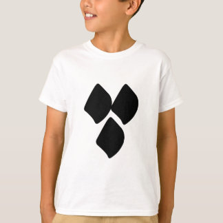 愛のドット – 黒 Tシャツ