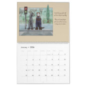 愛のドラゴン カレンダー (1月 2026)