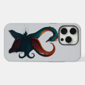 愛のドラゴン・スワン iPhoneケース (裏面横)