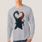 愛のドラゴン・スワン Tシャツ (正面)