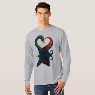 愛のドラゴン・スワン Tシャツ