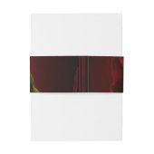 愛のドラマ、記憶のゴシックバラ。 招待状ベリーバンド (裏面例)