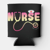 愛のナースおもしろいジャン・ワトソン氏の気に話 缶クーラー (正面)