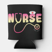 愛のナースおもしろいジャン・ワトソン氏の気に話 缶クーラー (裏面)