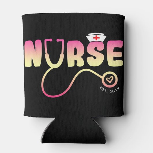 愛のナースおもしろいジャン・ワトソン氏の気に話 缶クーラー (裏面)