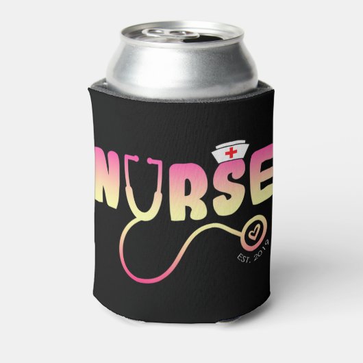 愛のナースおもしろいジャン・ワトソン氏の気に話 缶クーラー (缶裏面)