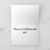 愛のナースサンキューメディカルアートレッド サンキューカード (内部)