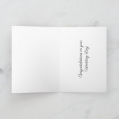愛のニワトリ ご結婚おめでとうございます カード (内部)