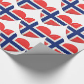 愛のノルウェーから ラッピングペーパー (角)