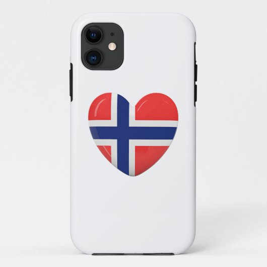 愛のノルウェーから Case-Mate iPhoneケース (裏面)