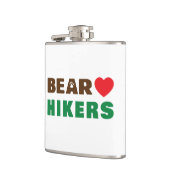 愛のハイカーに耐える フラスク (左)