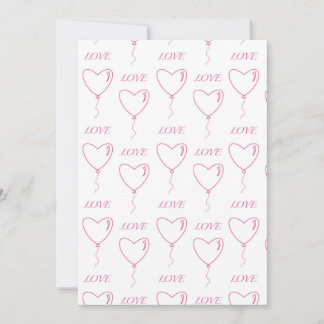 愛のハガキ 招待状