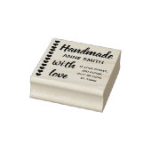 愛のハートで手作り縁どのデコールかわいい ラバースタンプ (スタンプ)