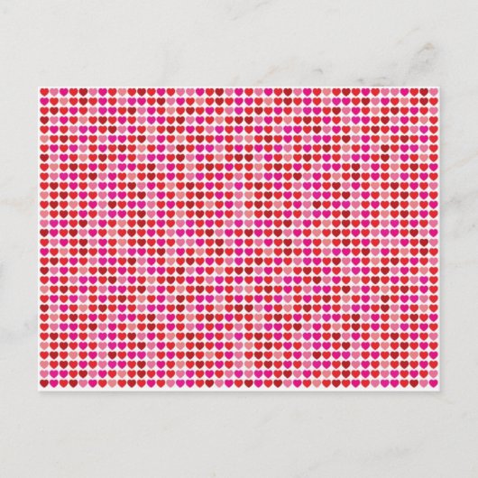 愛のハート ポストカード (正面)