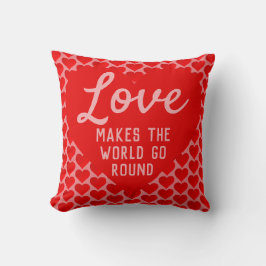 愛のハート – 愛は世界を動かす クッション