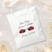 愛のバグ，パーソナライズ フェイバーバッグ (クリップ留めされた状態)