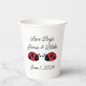 愛のバグ，パーソナライズ 紙コップ (正面)