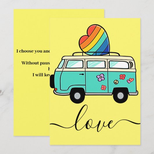 愛のバス シーズンカード (正面/裏面)