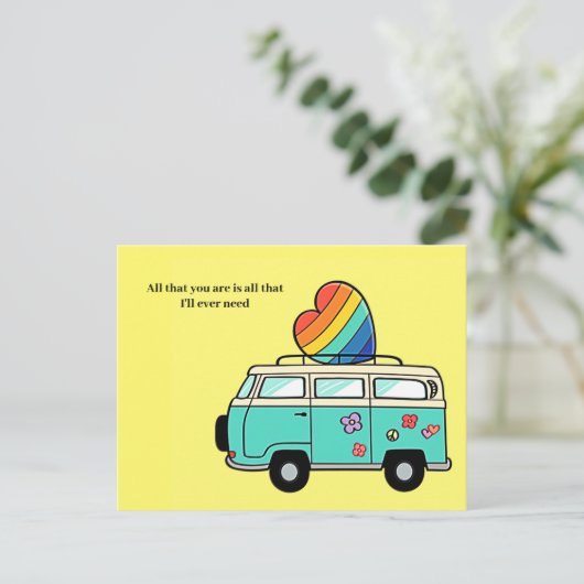 愛のバス ポストカード (スタンド正面)