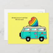 愛のバス ポストカード (正面/裏面)