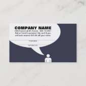 愛のバブルの紹介漫画を広げる 紹介カード (裏面)