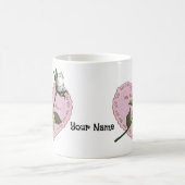 愛のバラハートマグ コーヒーマグカップ (中央)